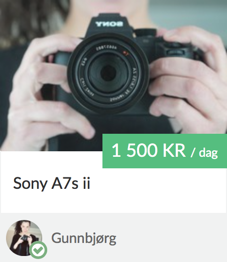 Gunnbjørgs Sony A7s ii