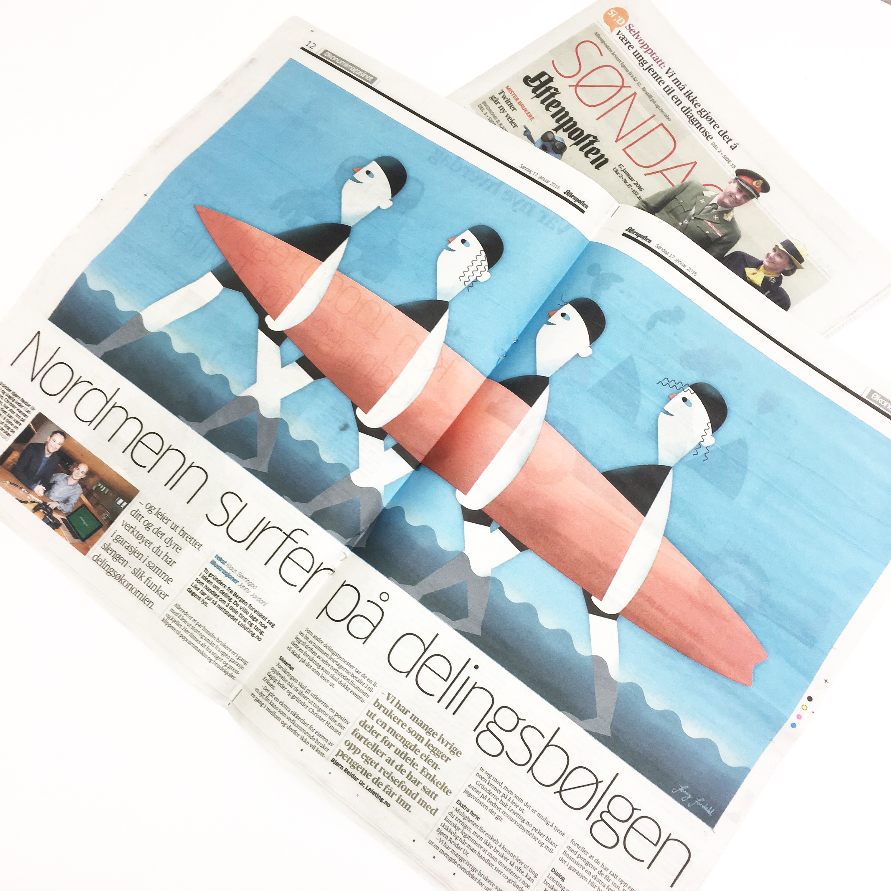 Avisutklipp Aftenposten